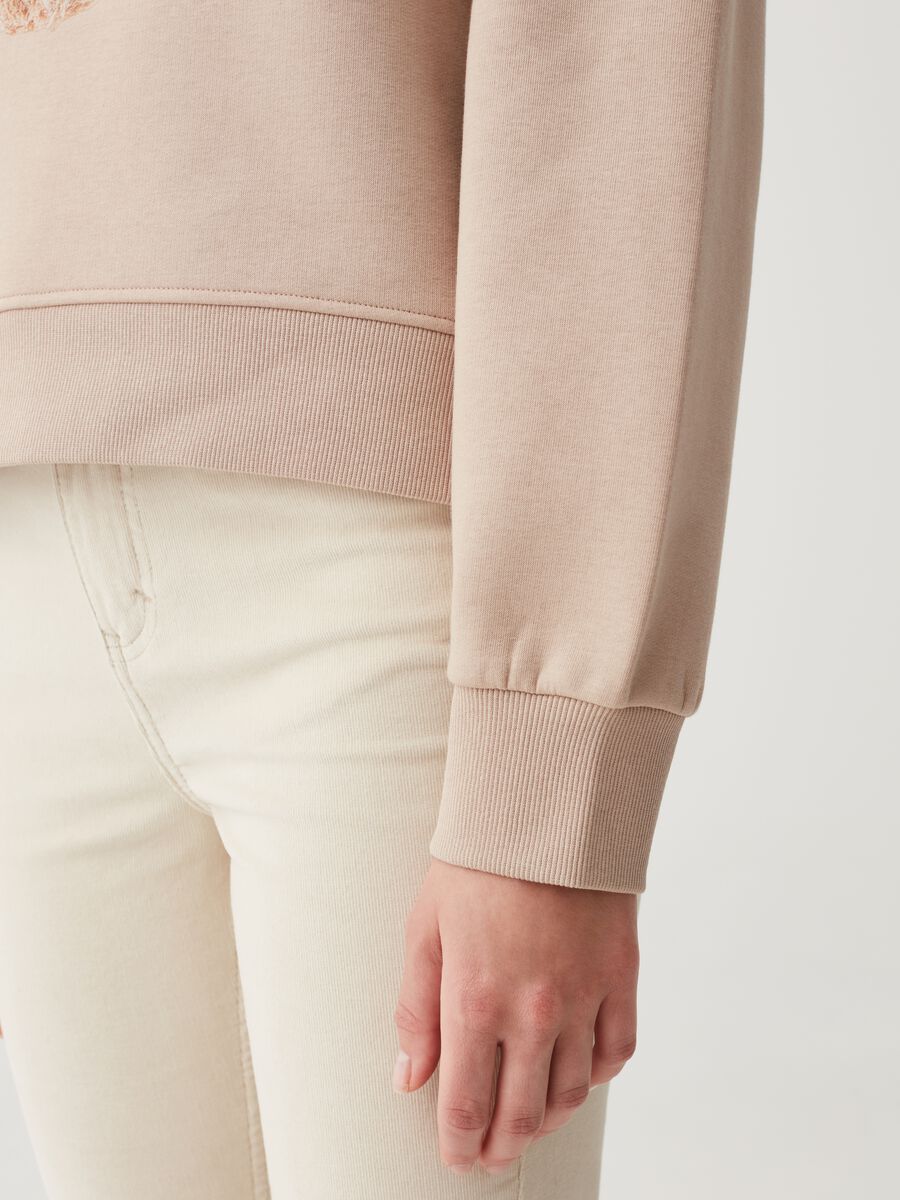 Felpa oversize con scollo rotondo_3