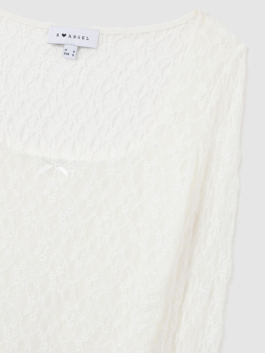 White long top in stretch fabric_5