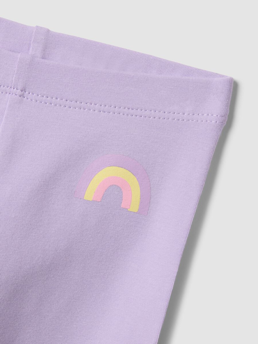 Girls' regular fit multicolour pure cotton outfit_2