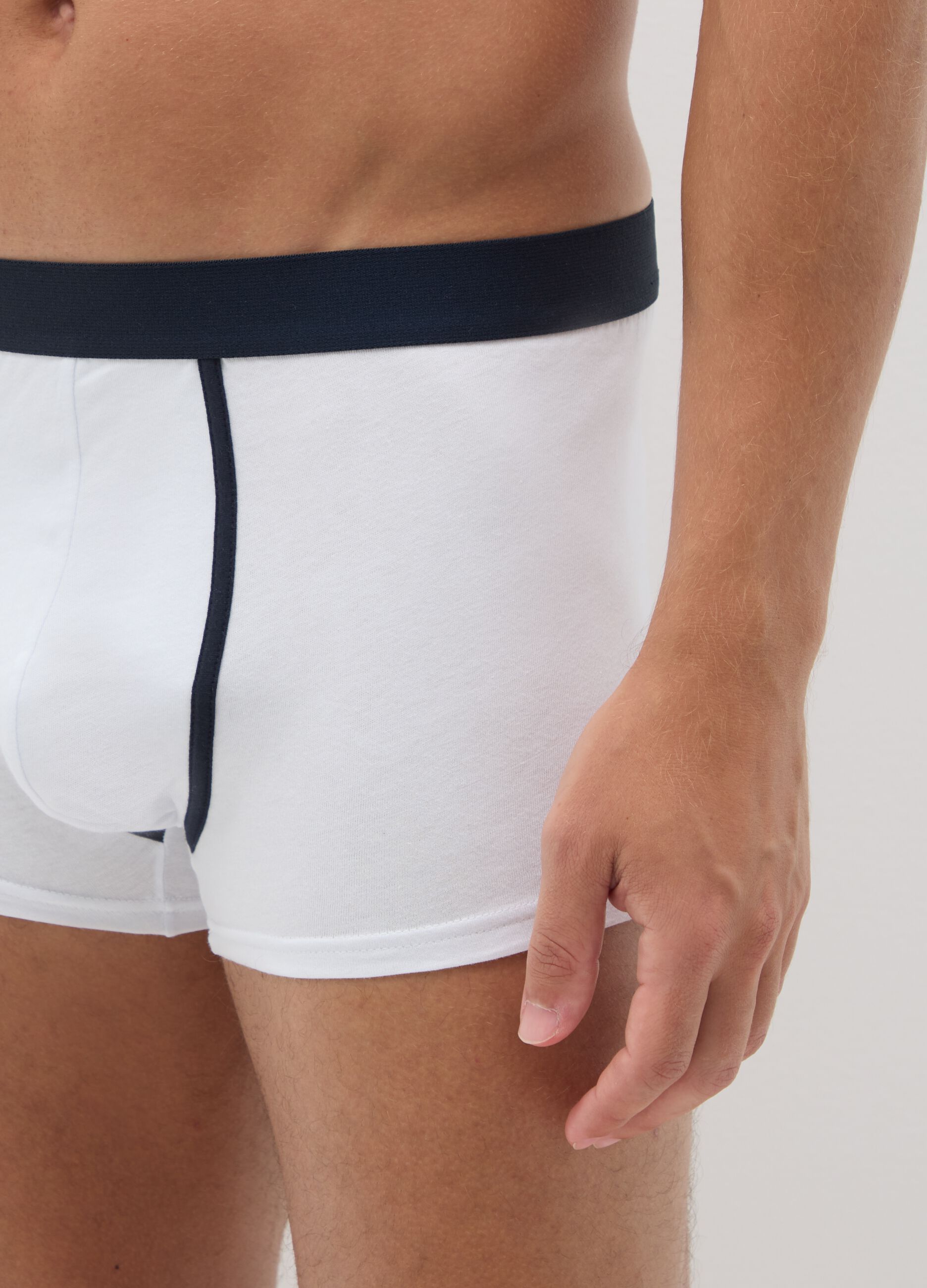 Multipack set of pure cotton multicolour regular fit boxers