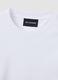 T-shirt boxy fit bianca in misto cotone e viscosa_2