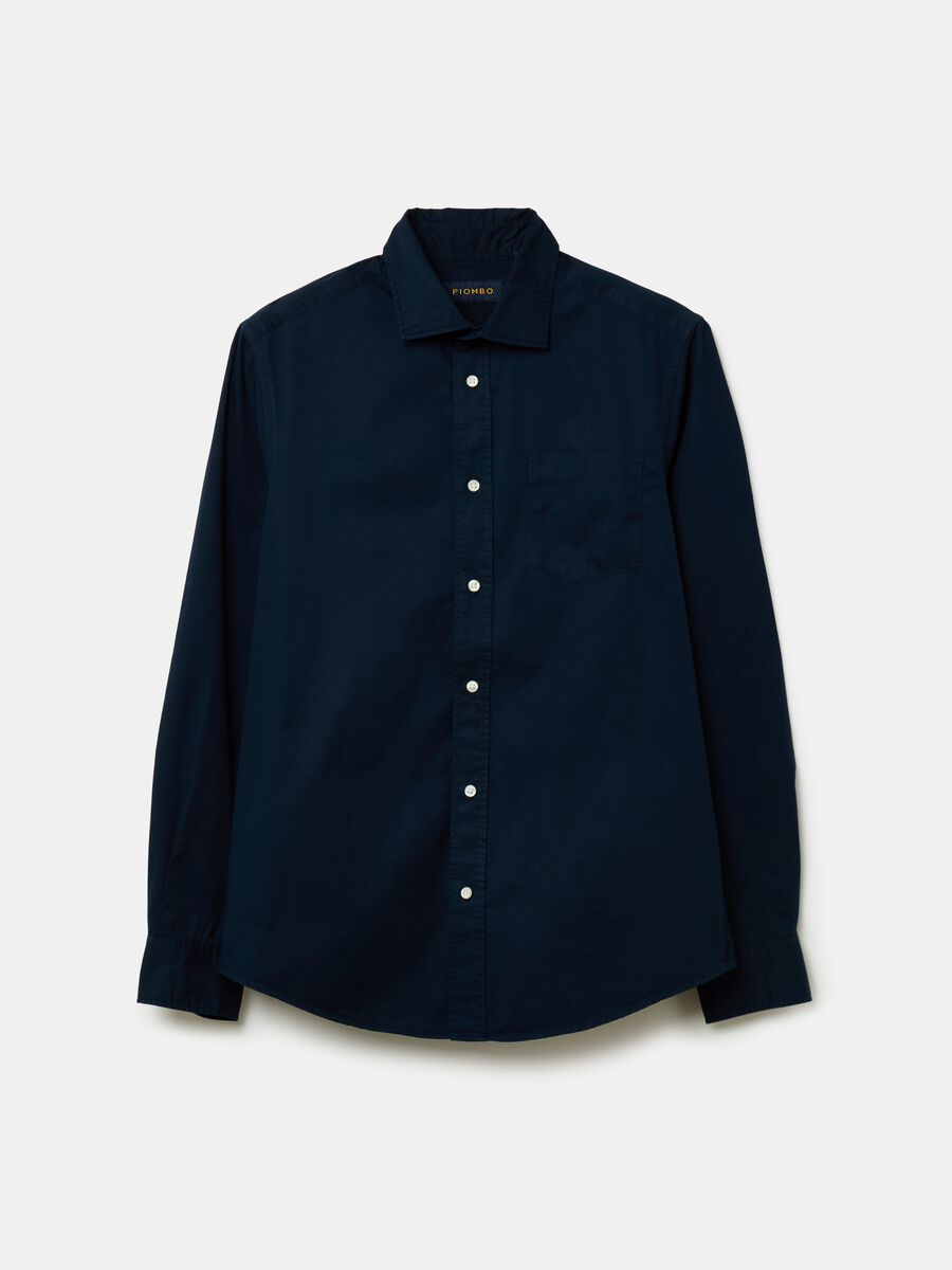 Cotton shirt with pocket_3