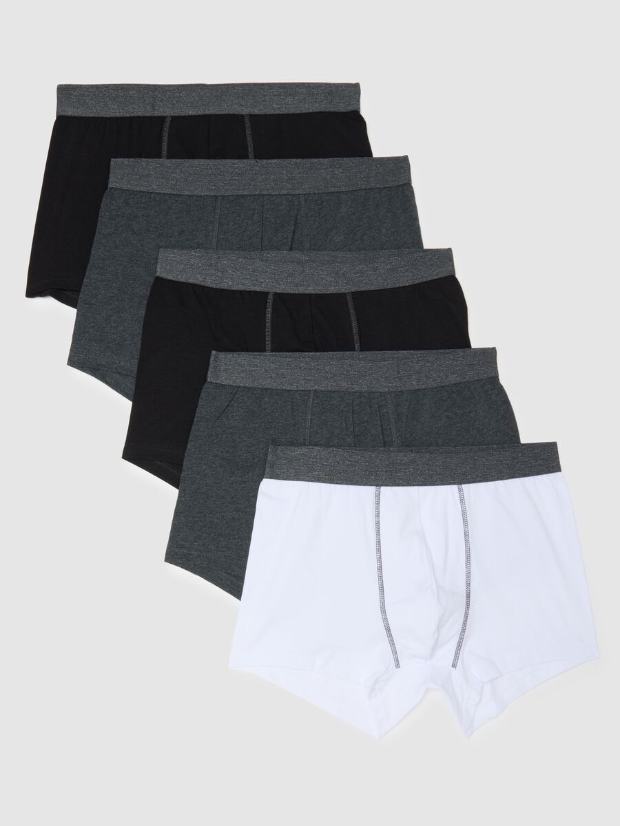 Multipack of regular fit multicoloured cotton stretch boxers_4