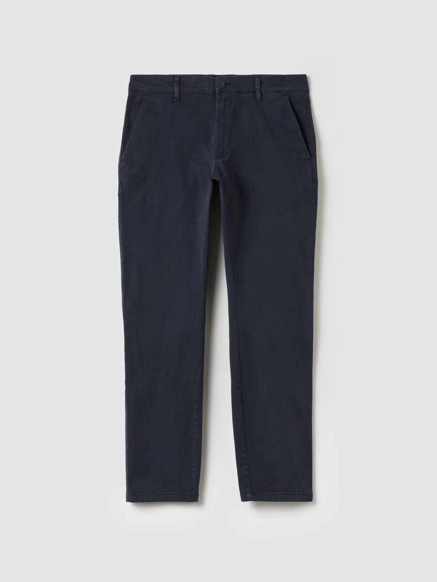 Pantalone chino in cotone stretch_4