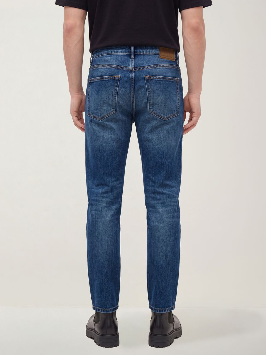 Pure cotton denim jeans, regular tapered fit_2
