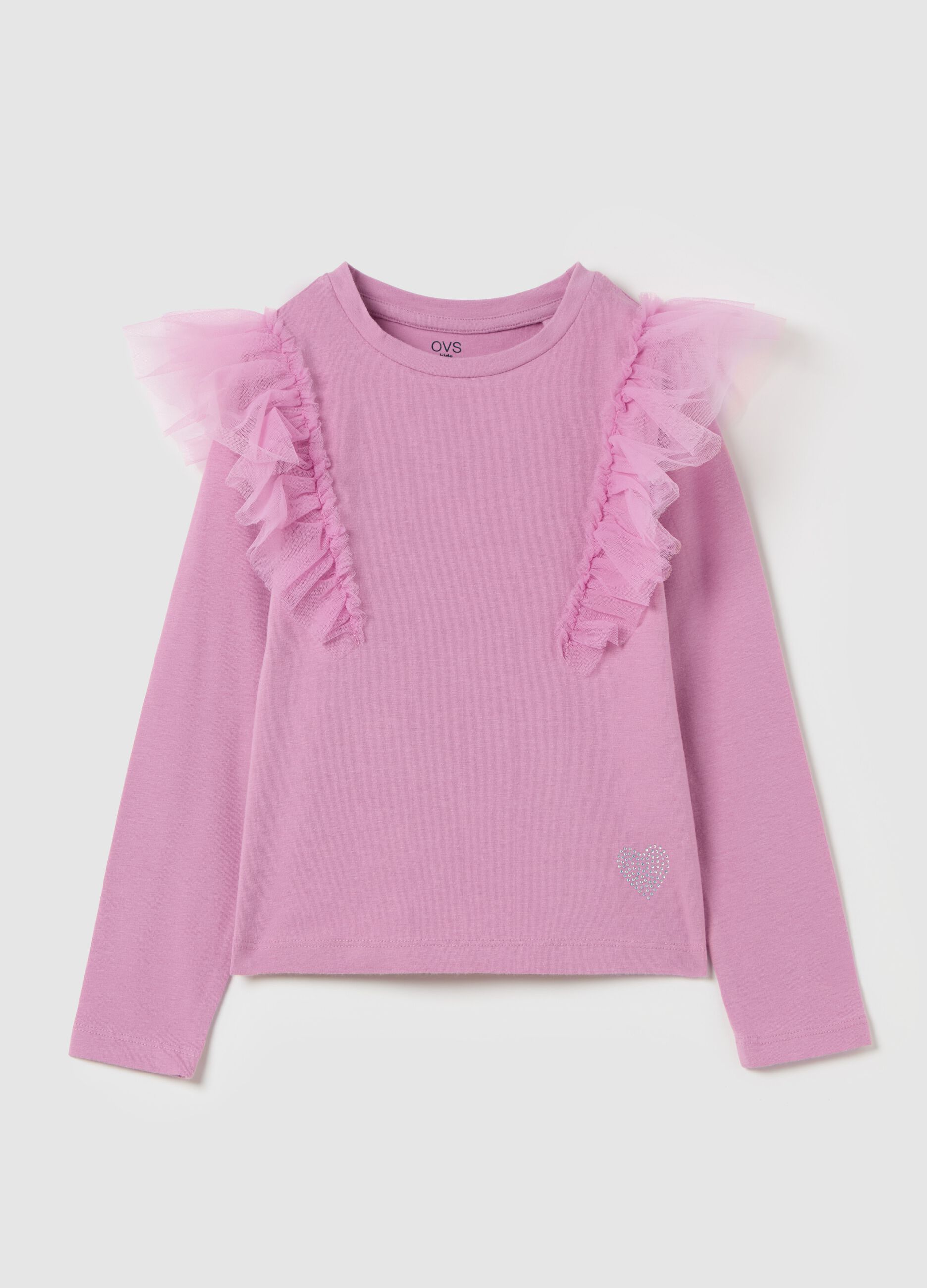 Magliette e t shirt per Bambina tinta unita e fantasia OVS