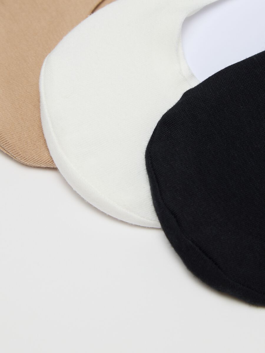Multipack invisible cotton stretch socks by Ovs_1