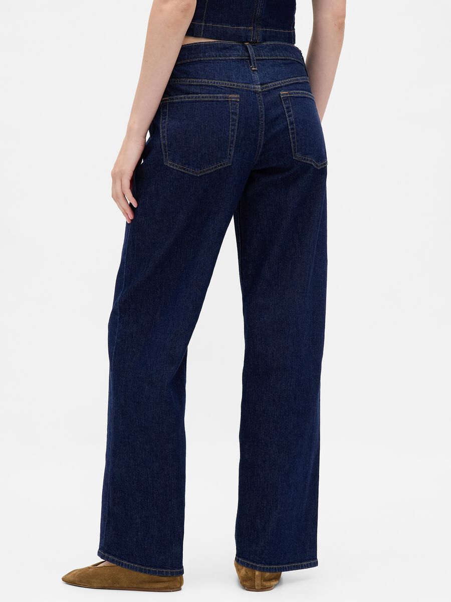 Stretch Blue Denim Trousers_2