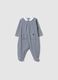 Pure cotton multicolor striped baby romper regular fit_0