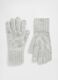 Grey knitted gloves_0