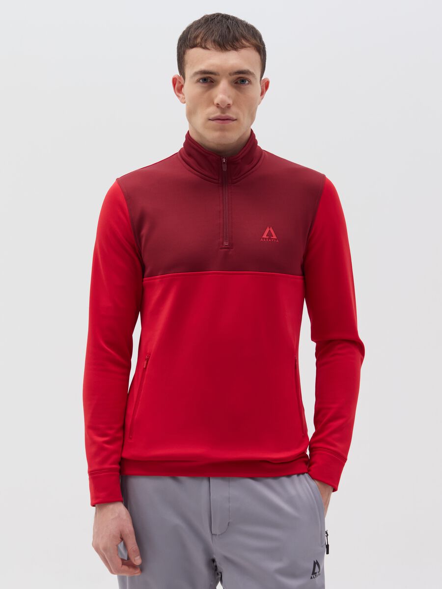 Pile tecnico half-zip ALTAVIA WITH DEBORAH COMPAGNONI_0