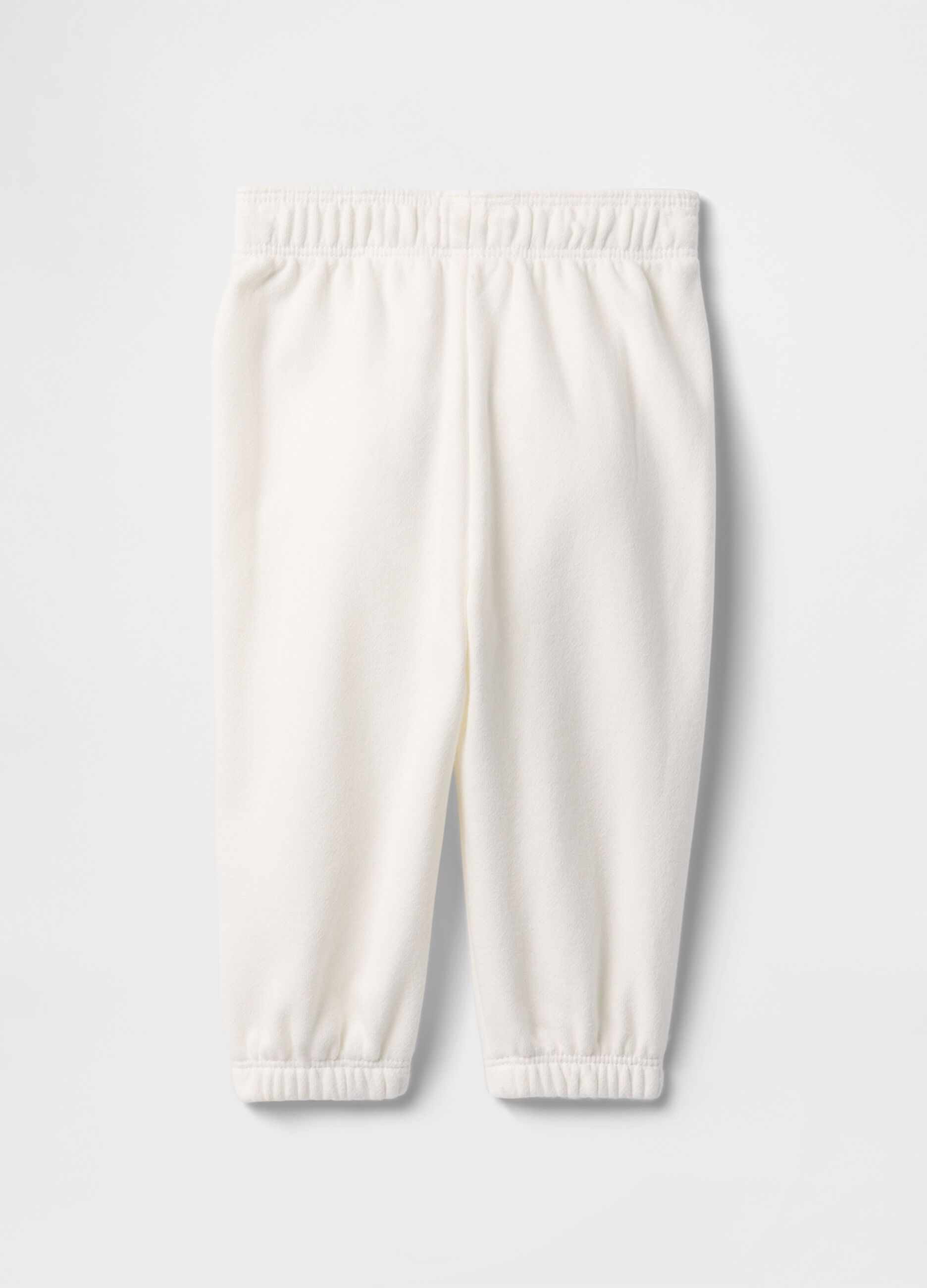 White Jogger Trousers for Babies