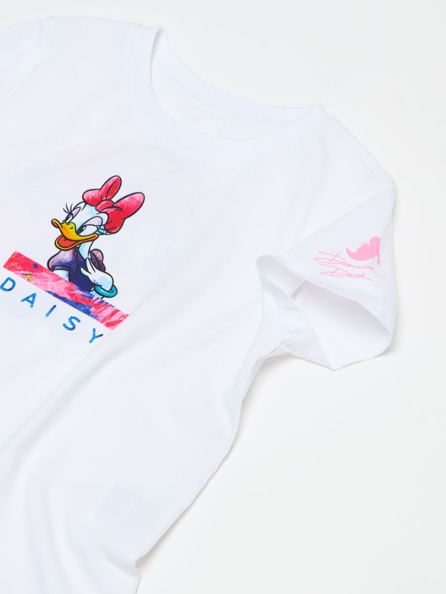 T-shirt in cotone stretch stampa Donald Duck 90_2