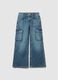 Girls' Jeans in Pure Cotton Denim Regular Fit_3