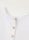 Baby girls&rsquo; white cotton and linen regular-fit top with frills_2