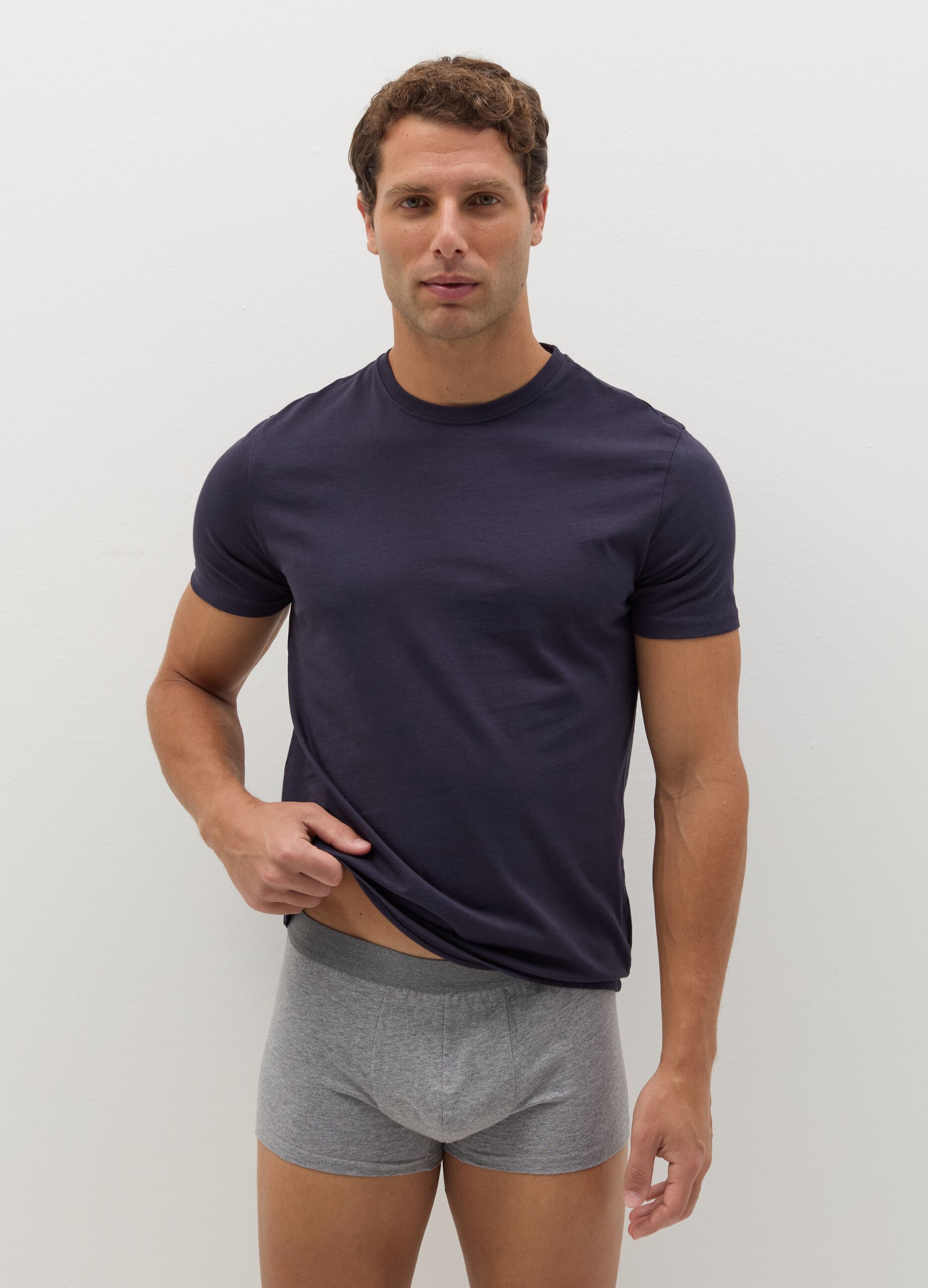 Tripack boxer in cotone bio