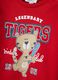 Red pure cotton regular fit toddler T-shirt with tiger_2