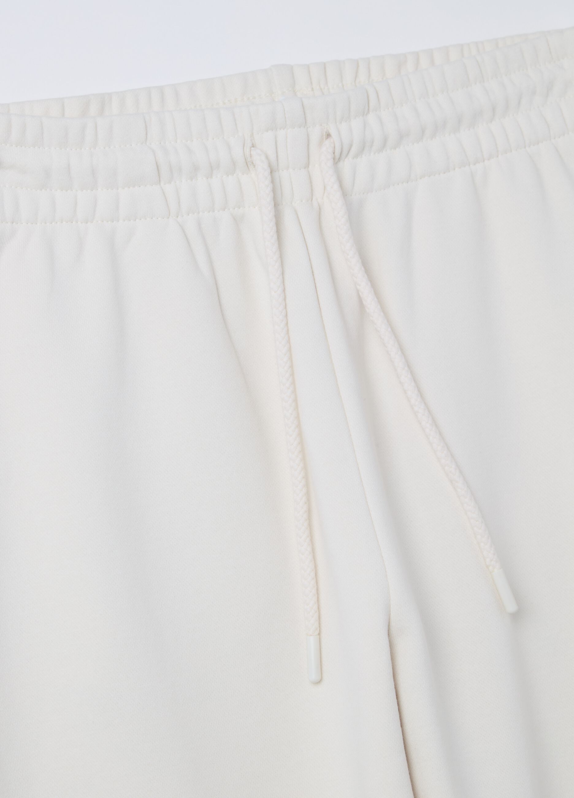 Essential joggers in fleece with drawstring