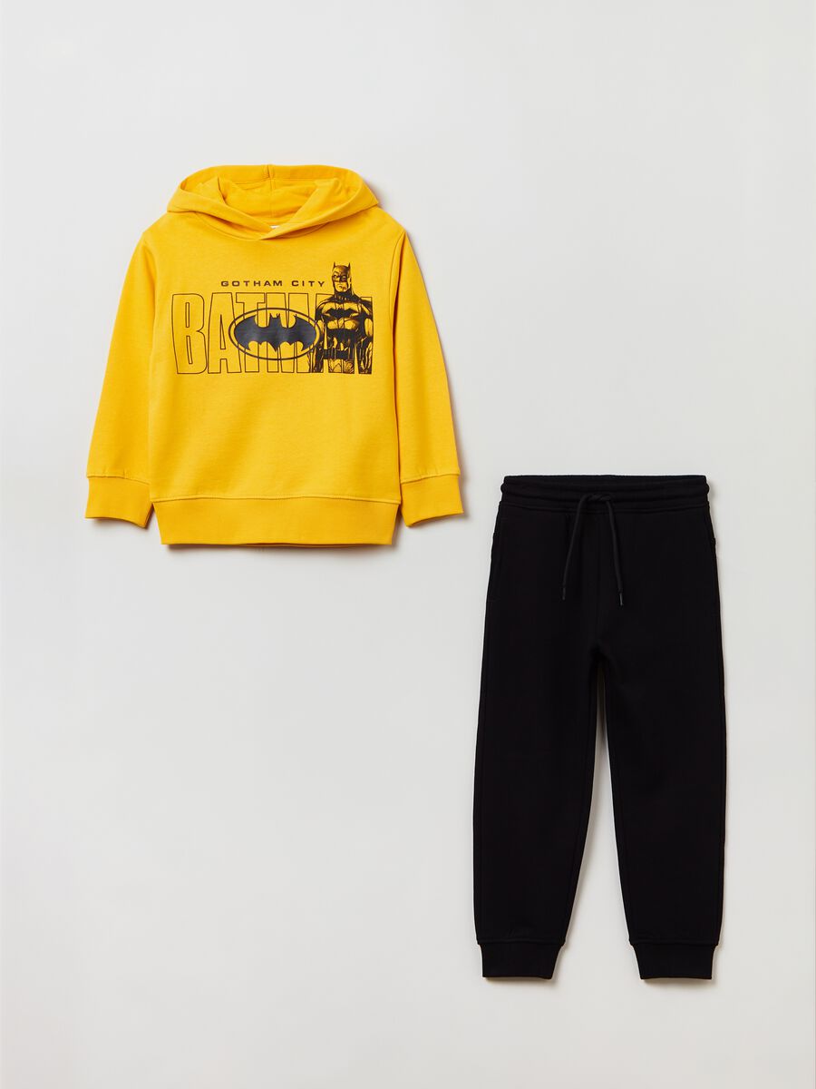 Jogging set in felpa con stampa Batman_0