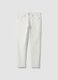 White slim-fit stretch cotton jeans_4