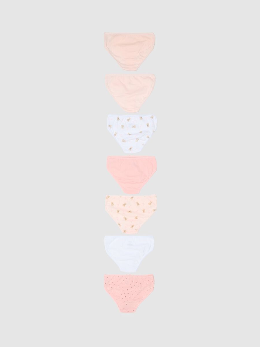 Girls' Multicolour Pure Cotton Panties Multipack_1