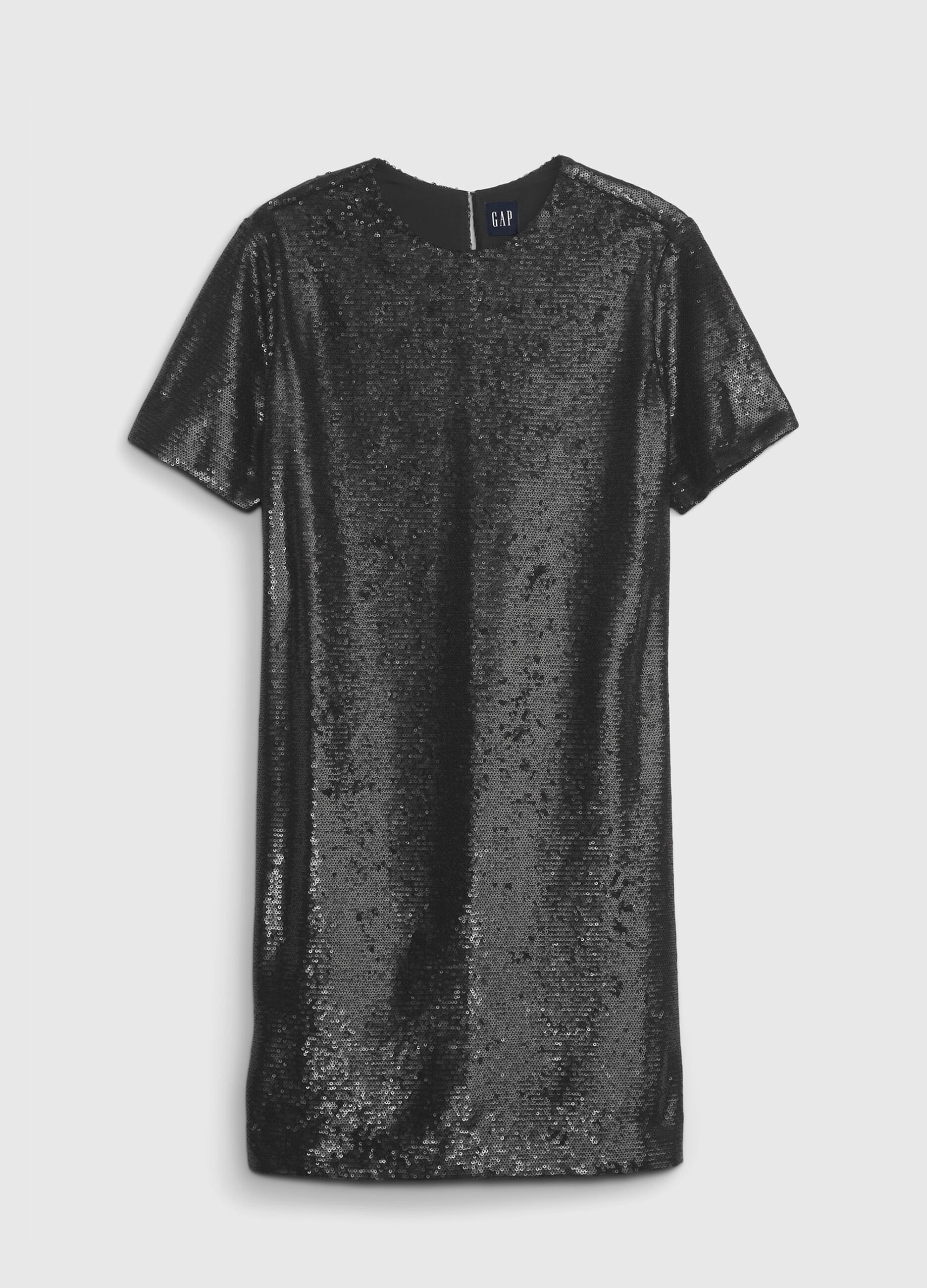 Abito corto in paillettes