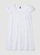 White organic cotton nightshirt with chest pocket_4