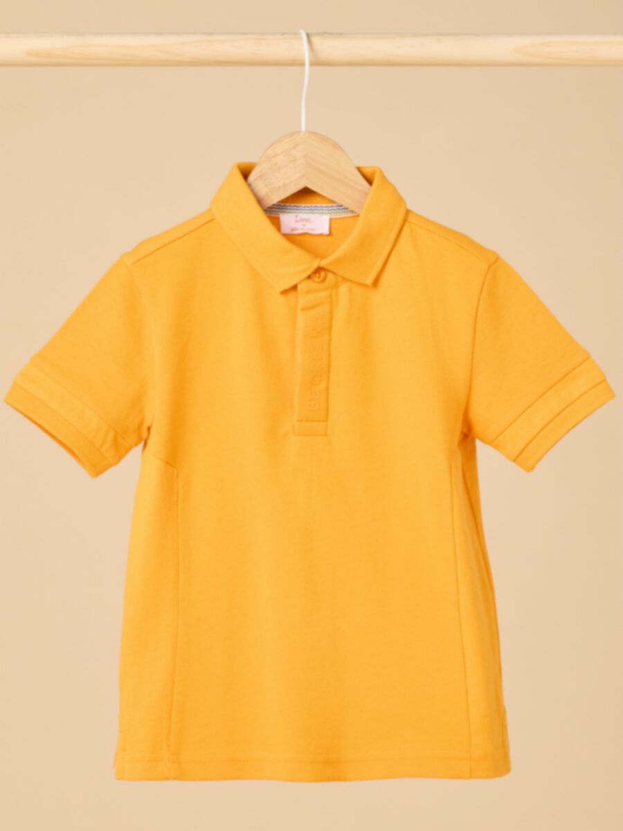 Polo shirt in cotton pique_0