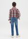 Boys' slim fit blue stretch cotton jeans_1