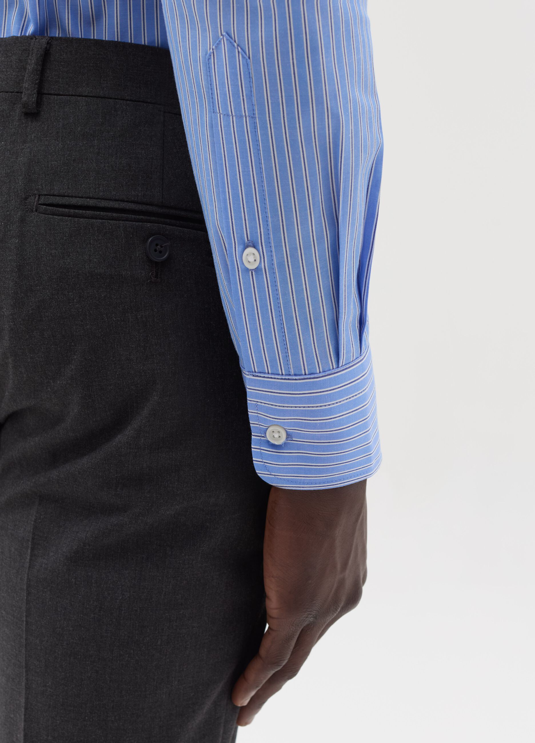 Camicie Slim Fit da Uomo Casual Eleganti Elasticizzate OVS