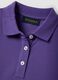 Purple short-sleeve pure cotton polo shirt, regular fit_5