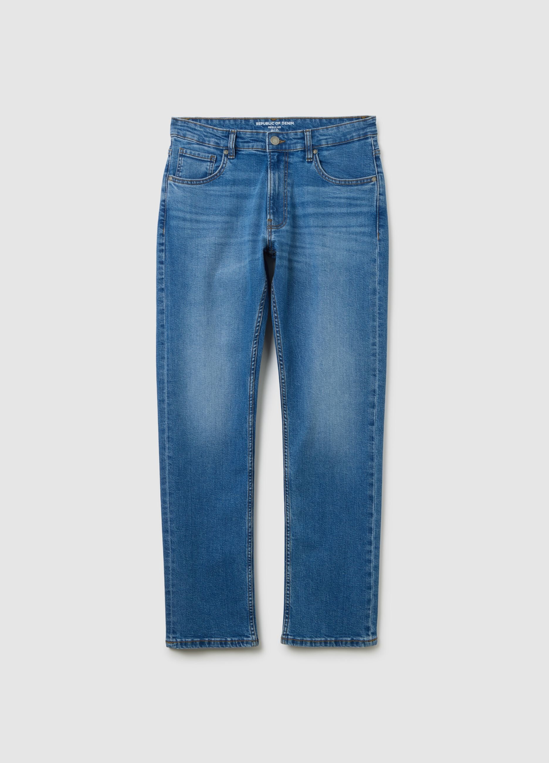 Jeans in denim elasticizzato