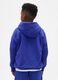 Blue hoodie for boys with logo_1