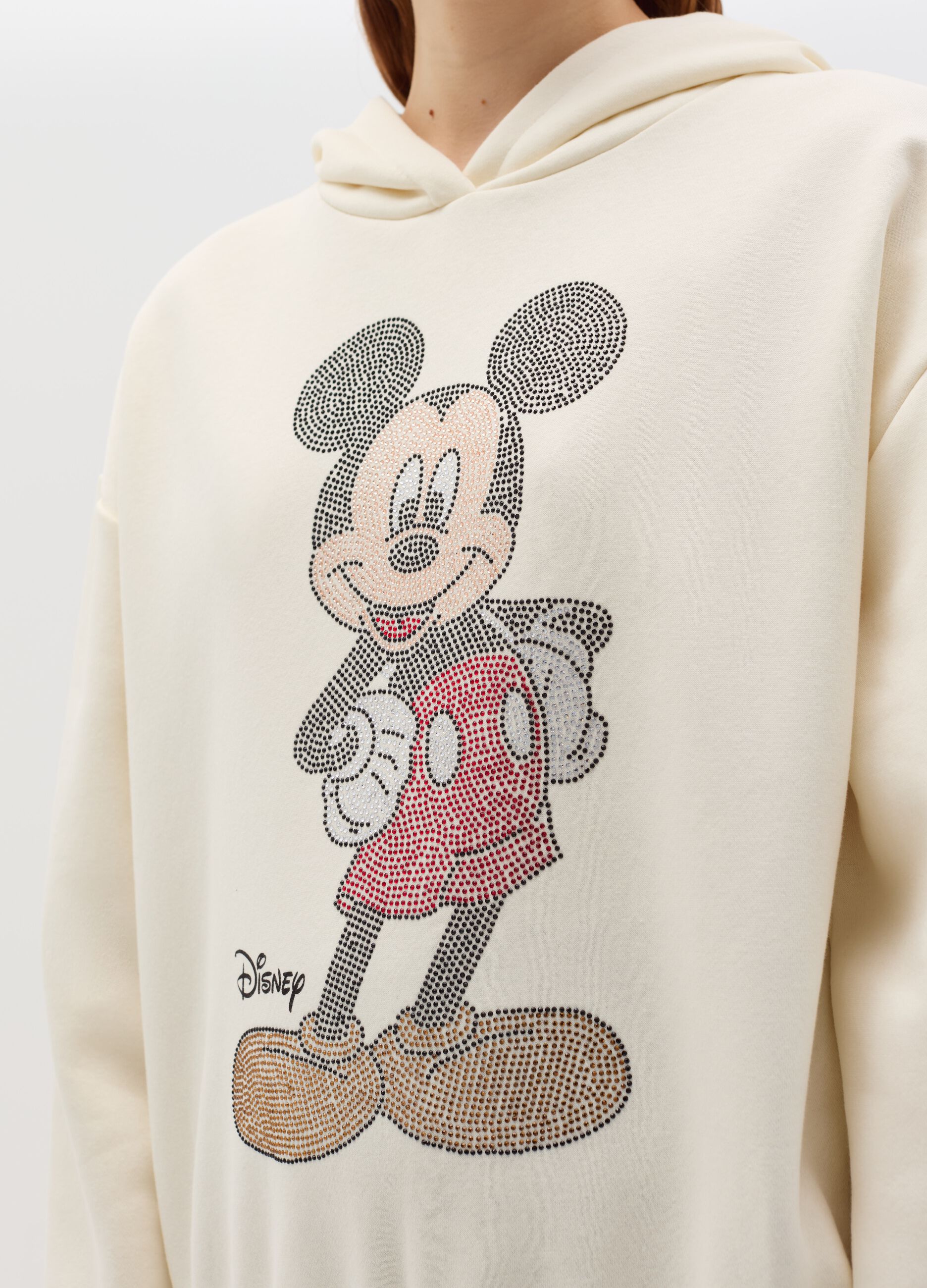 Maglione Oversize Maglione Con Topolino Gcds Felpa Topolino