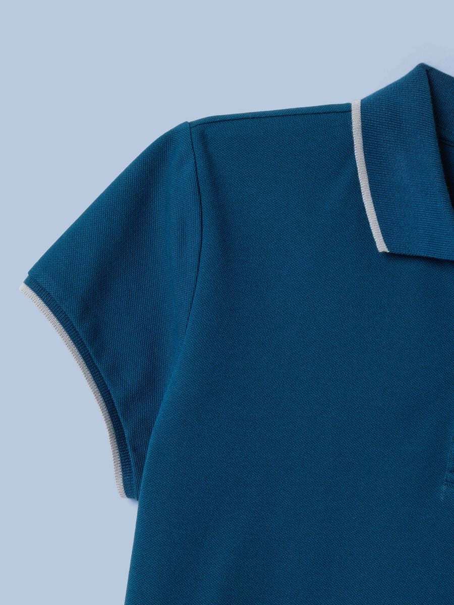 Polo ALTAVIA SAILING blu in cotone elasticizzato_6
