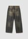 Vintage Wide-Leg Denim in Dark Blue_5