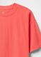 Coral Oversized Cotton T-shirt_1