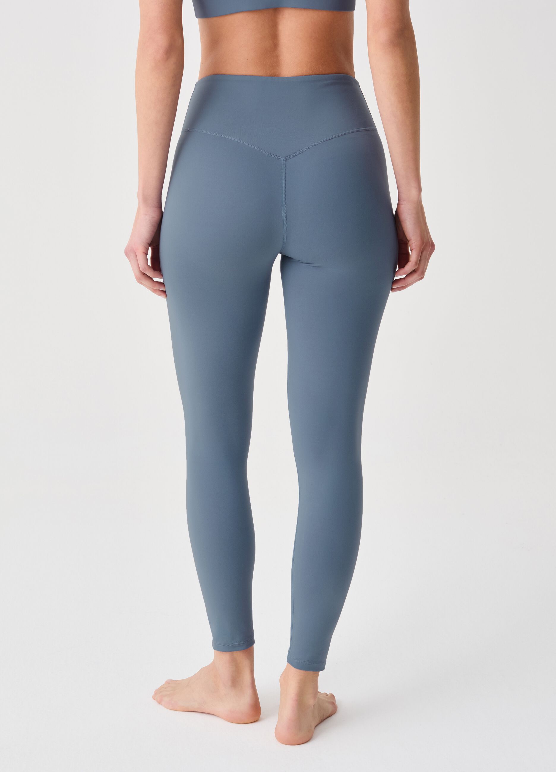 Leggings a vita alta in tessuto tecnico ALTAVIA STUDIO