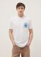 White short-sleeve pure cotton regular-fit T-shirt_1