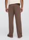 Brown Linen and Cotton Trousers_2