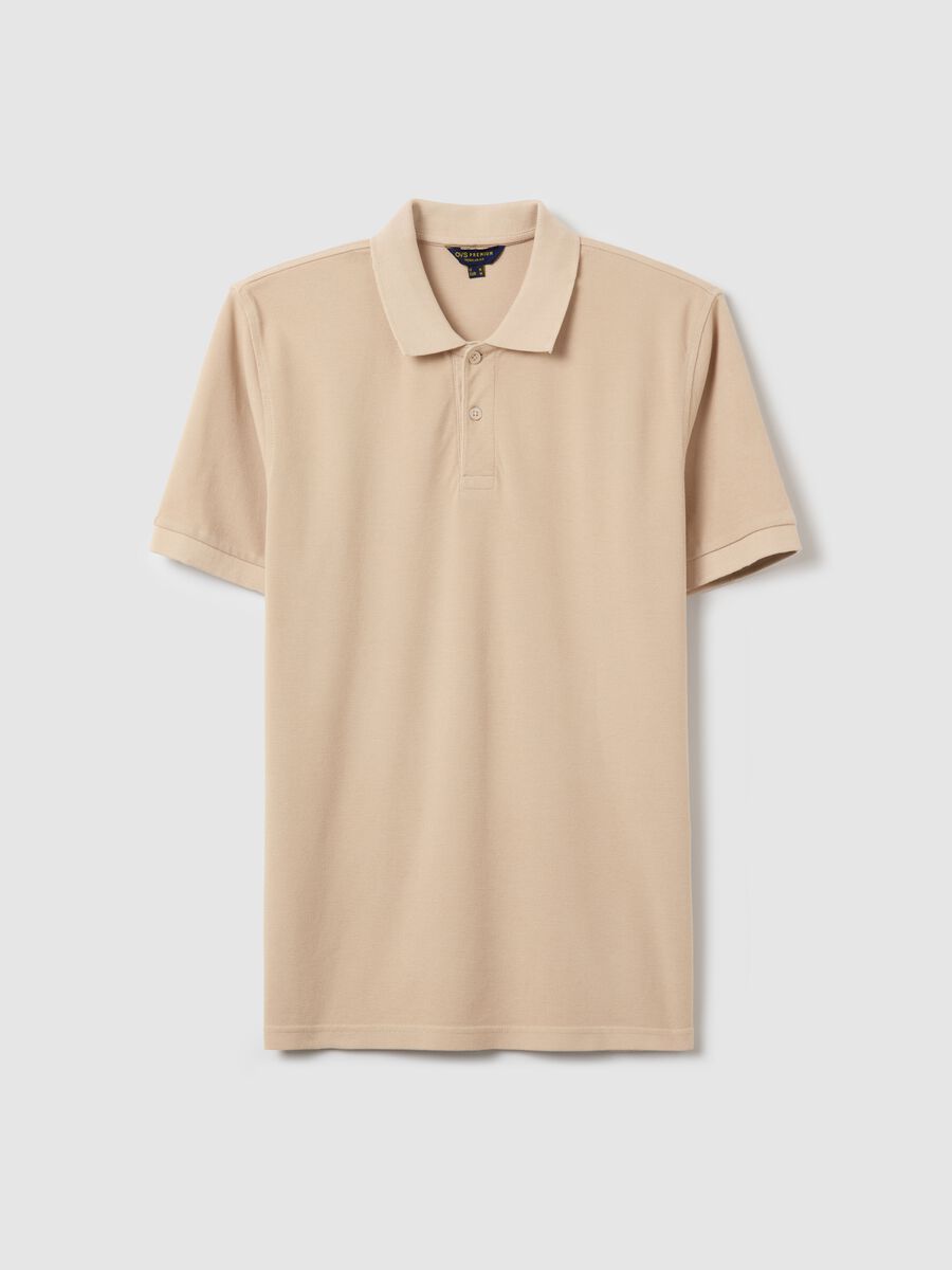 100% cotton piqué polo shirt_4