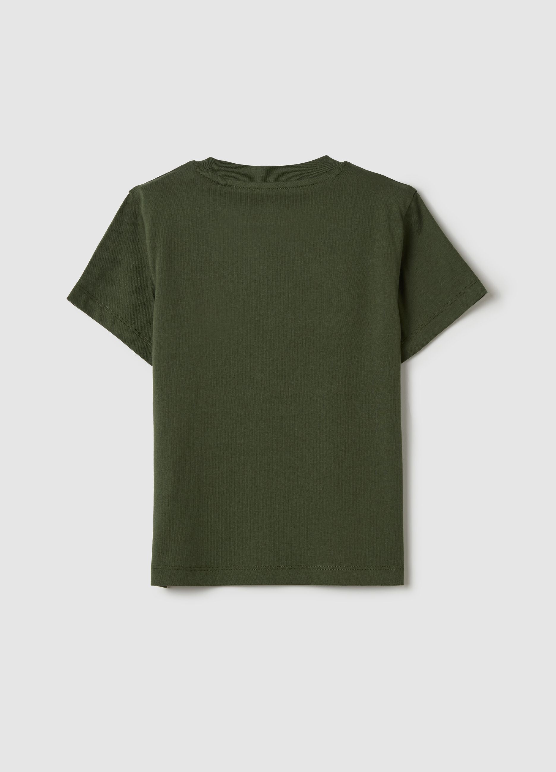 Cotton T-shirt with print