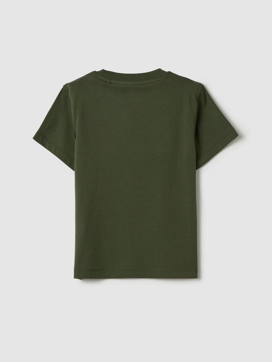 Cotton T-shirt with print_1