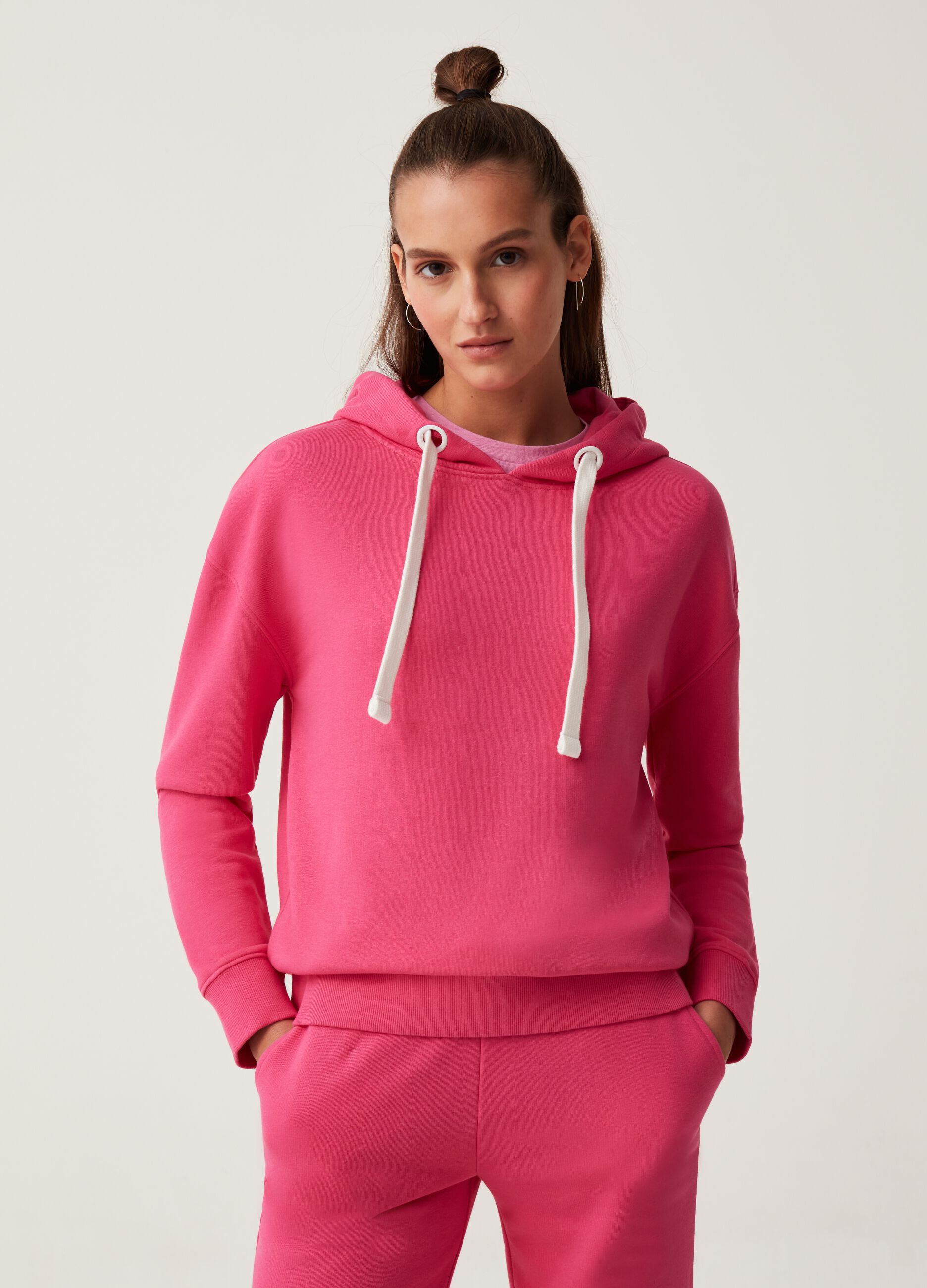 Felpa sales rosa fluo