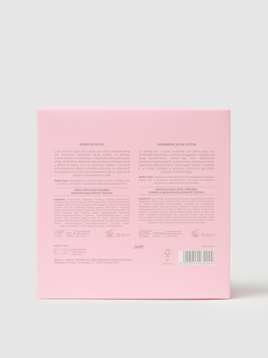 TIME TO SHINE KIT SHINE QUEEN x2 (pink oil + body lotion)_1