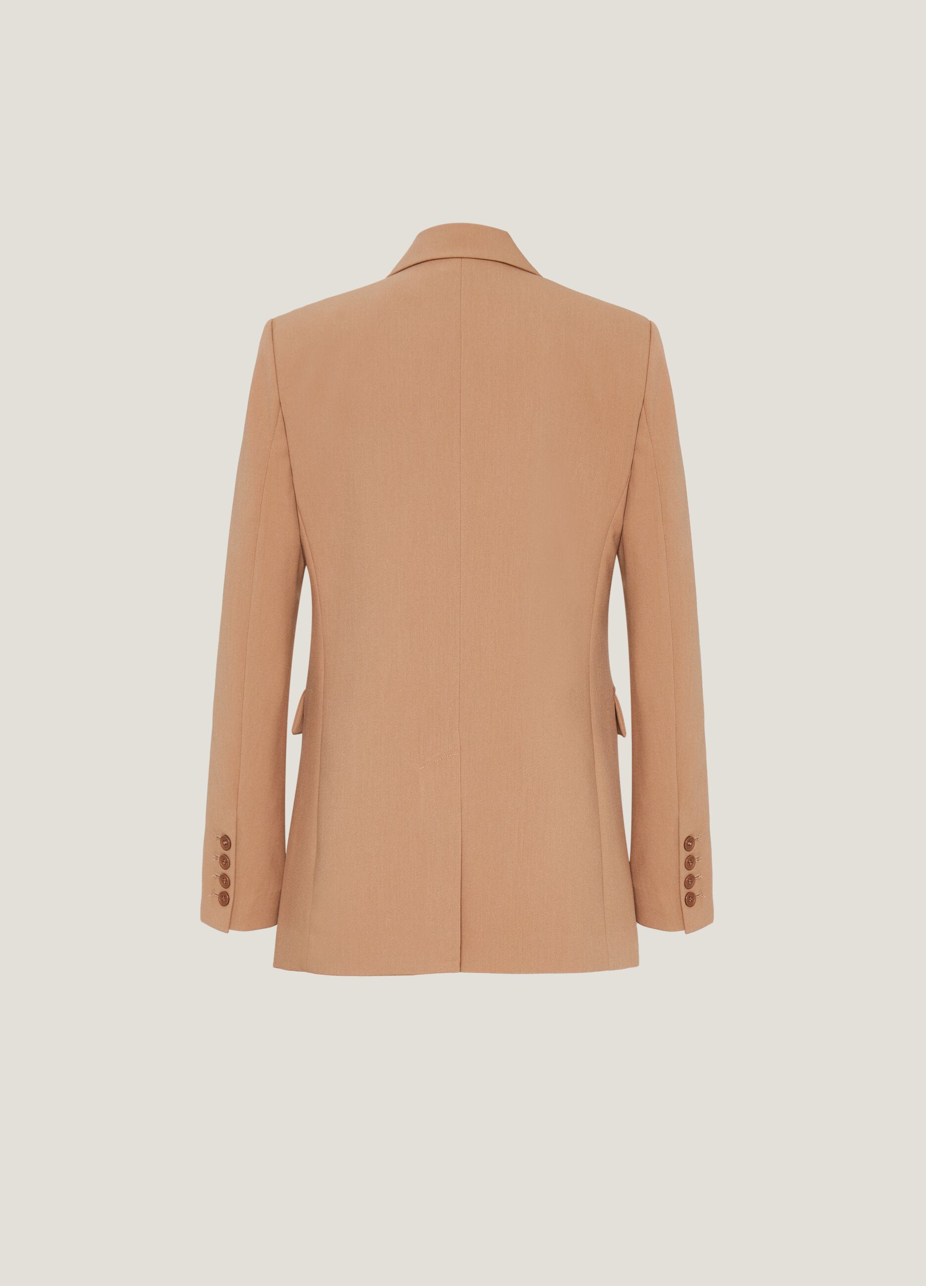 Blazer monopetto tinta unita_4