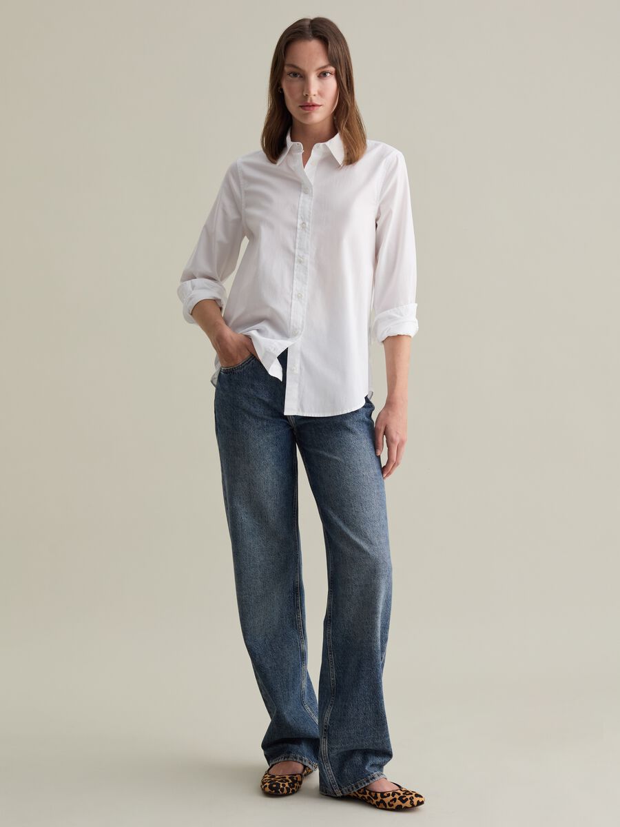 Camicia in popeline di cotone_1