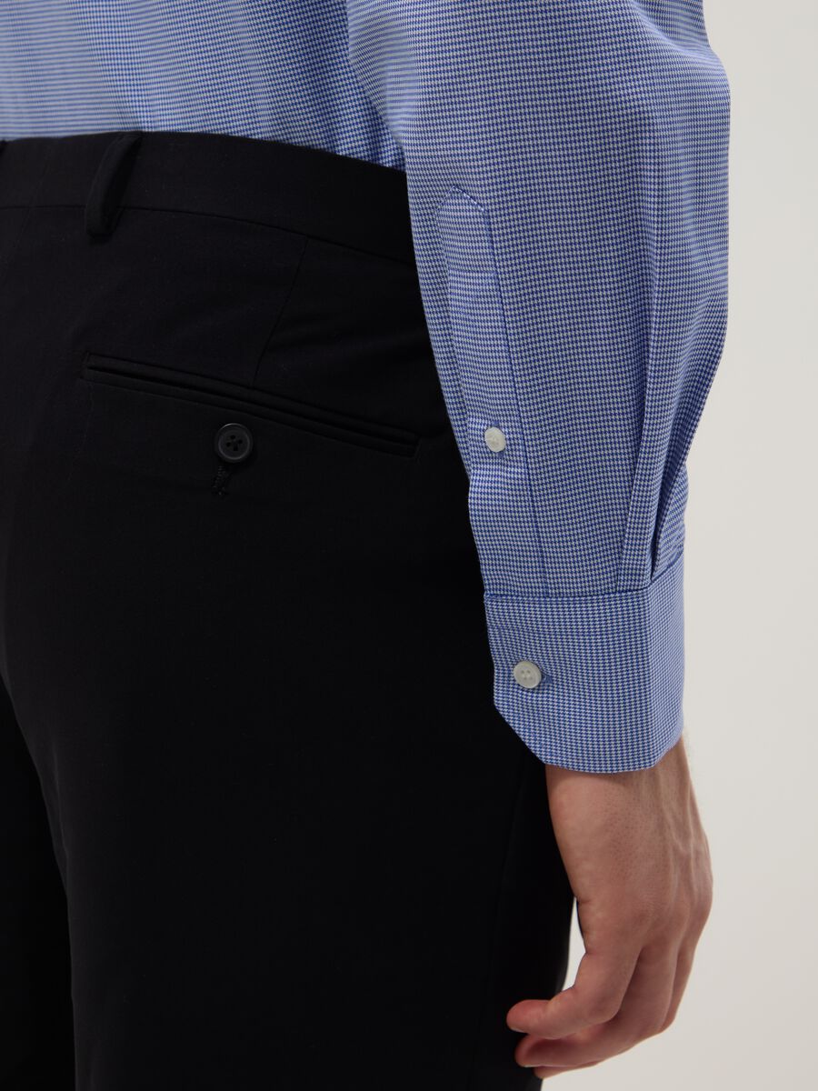 Multicolour Checked Pure Cotton Regular Fit Shirt_3