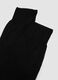 Black short socks in pure cotton_2