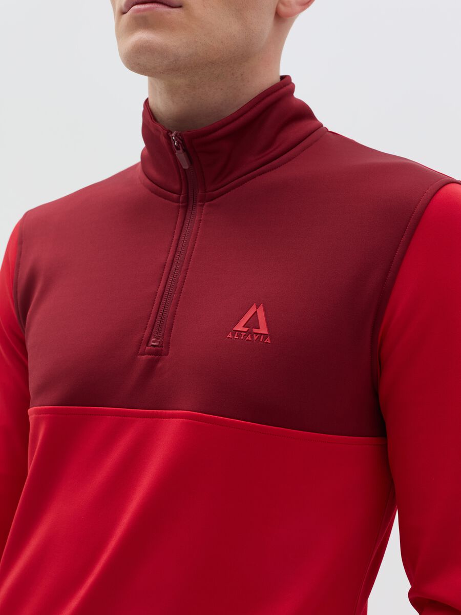 Pile tecnico half-zip ALTAVIA WITH DEBORAH COMPAGNONI_3